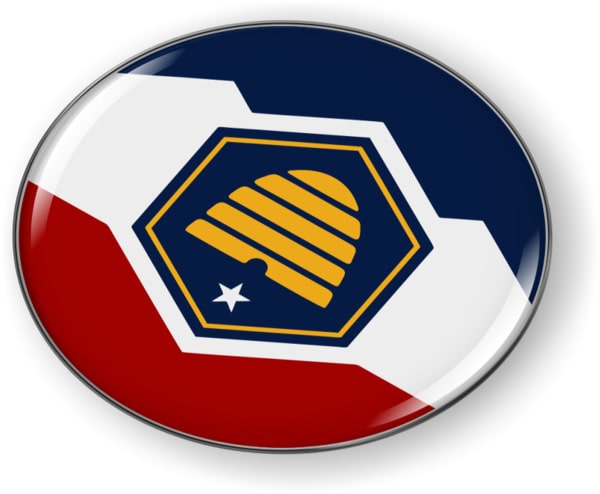 Utah - State Flag Emblem